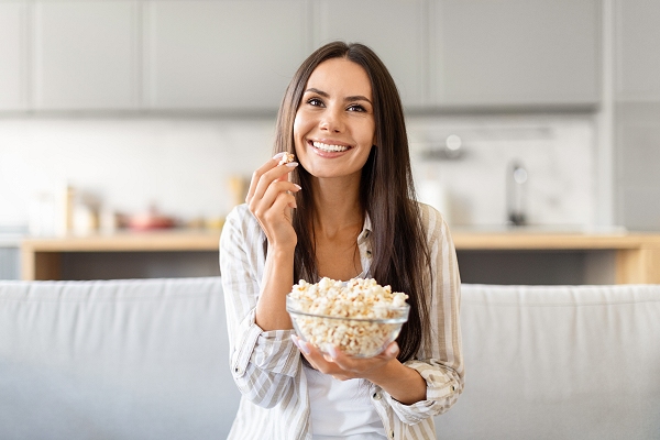 Pipoca combina com alimentação saudável?